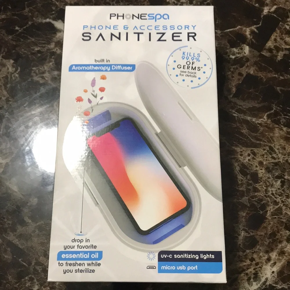 PhoneSpa Phone & Accessory UV-C Sanitizer